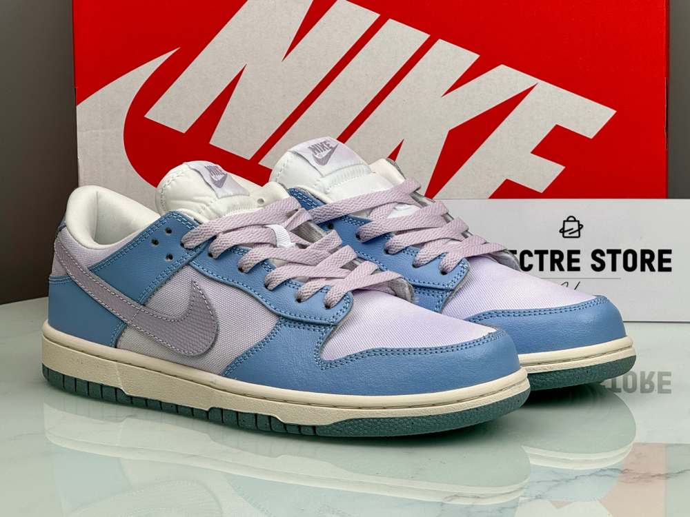 Nike Dunk Low Blue Airbush