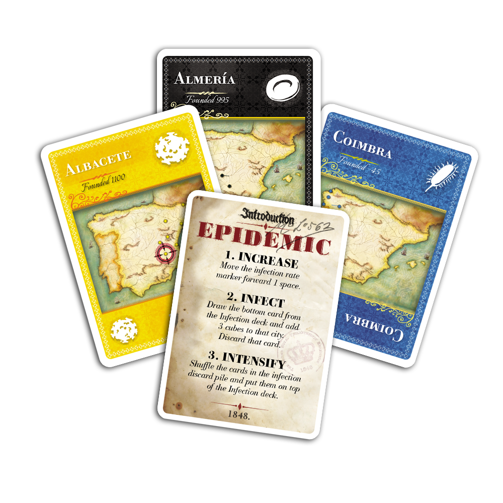 Pandemic: Iberia. Карты