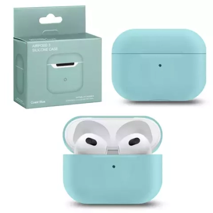 Чехол для наушников Airpods PB-WA06 sky blue+pink/white PiBlue