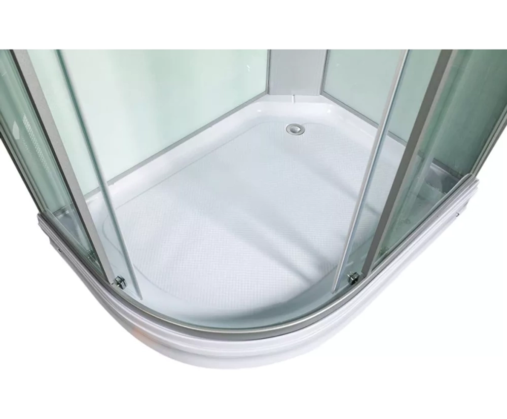 Душевая кабина WeltWasser (ВельтВассер) Werra 1204 R, с низким поддоном, с электрикой и ГМ, 120x90x217