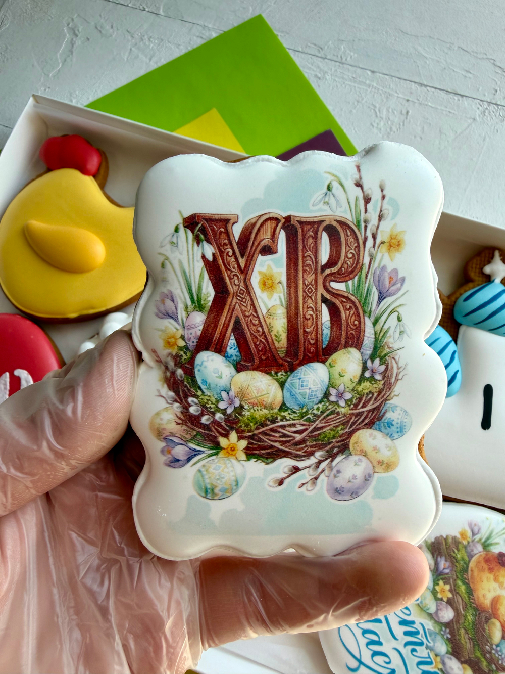 Набор имбирных пряников на Пасху