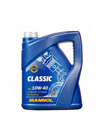 MANNOL 7501 Classic H.P. 10W-40 SN/CF Масло моторное 5л