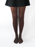 Однотонные классические колготки (2 шт. в упаковке) (Размер: XL) (Цвет: коричневый)