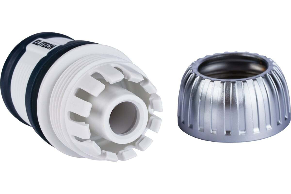 Соединитель металлический для шланга 19 мм 3/4" с аквастопом HF 012MWS Garden Elitech 206042