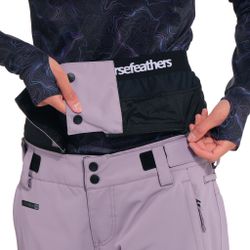 Штаны женские сноубордические Horsefeathers LOTTE II SHELL PANTS (iris)