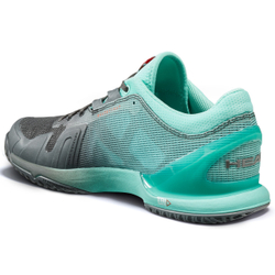 Мужские кроссовки теннисные Head Sprint Pro 3.0 Men - black/teal