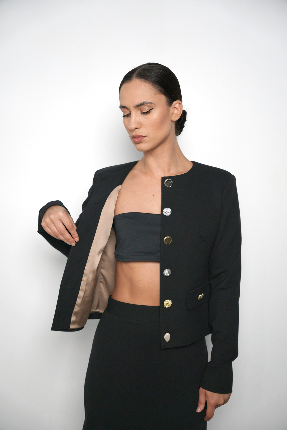 Жакет «Завещание Жаклин» в черном