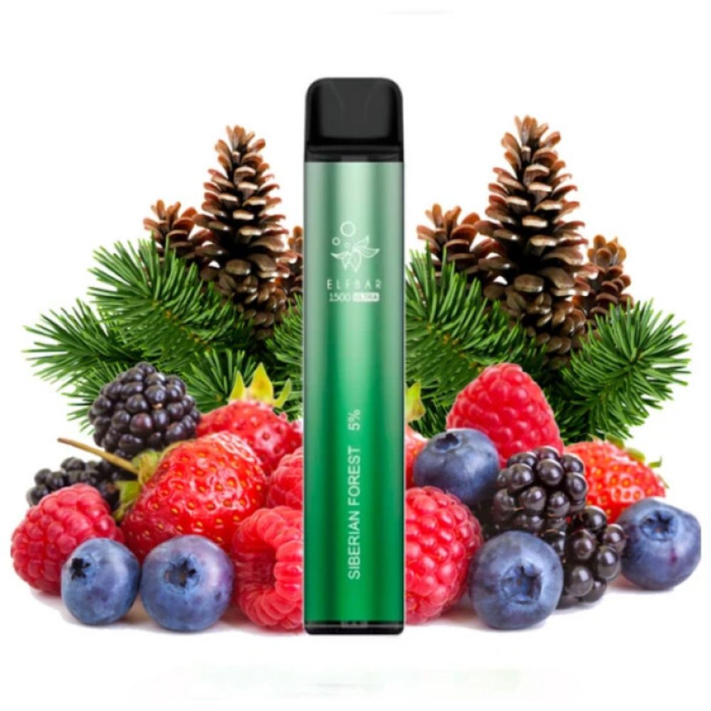 Elf Bar 1500 ULTRA - Siberian Forest (5% nic)