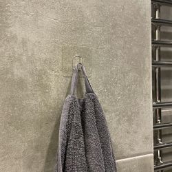 Крючки СИЛА SH5-S4TR-24 на силиконовом креплении 5х5 см прозрачные 4 шт. нагрузка до 1 кг