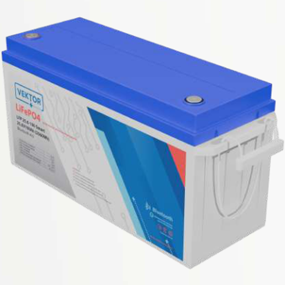 Аккумулятор VEKTOR BATTERY LFP 25,6-100 Smart BMS 100A (Bluetooth 4.0)