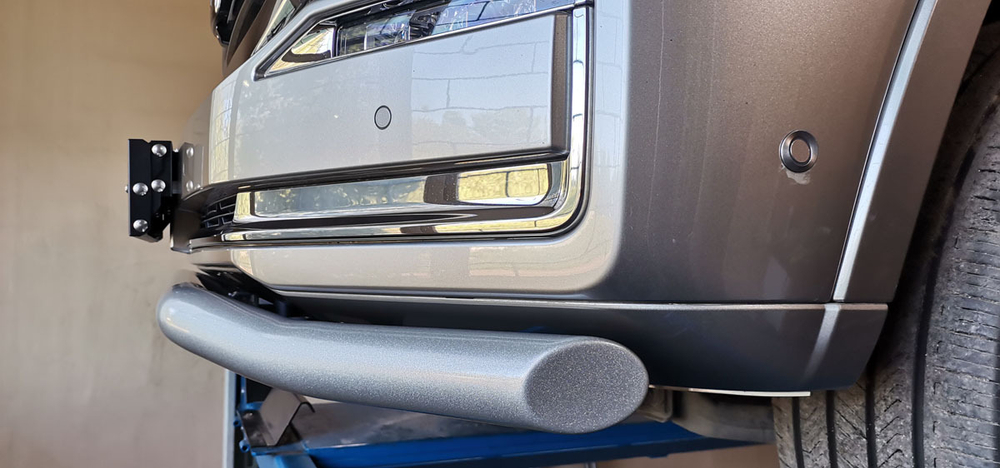 Бампер силовой передний/защита штатного бампера TANK 500 c защитой радиатора (устанавливается только с площадкой под лебёдку RIFT50-30000) РИФ