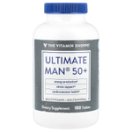 The Vitamin Shoppe, Ultimate Man® 50+, мультивитамины и мультиминералы, 180 таблеток