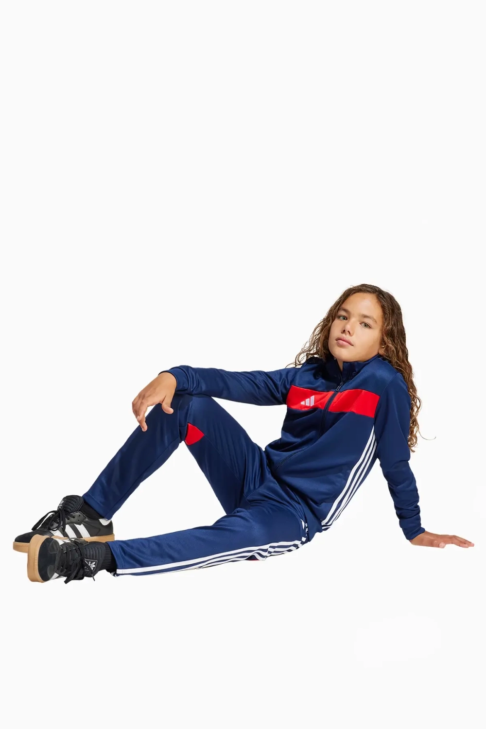 Спортивный костюм adidas Tiro 25 Essentials Детский - темно-синий