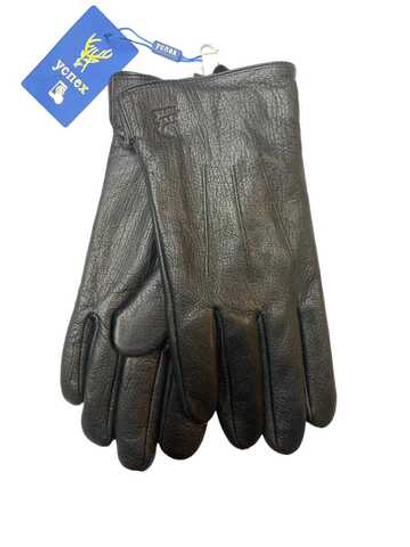 Перчатки. Мужские. Материал верха: Кожа оленя. Подклад: Трикотаж-шерсть. Сенсорные. 10 шт в упаковке.
