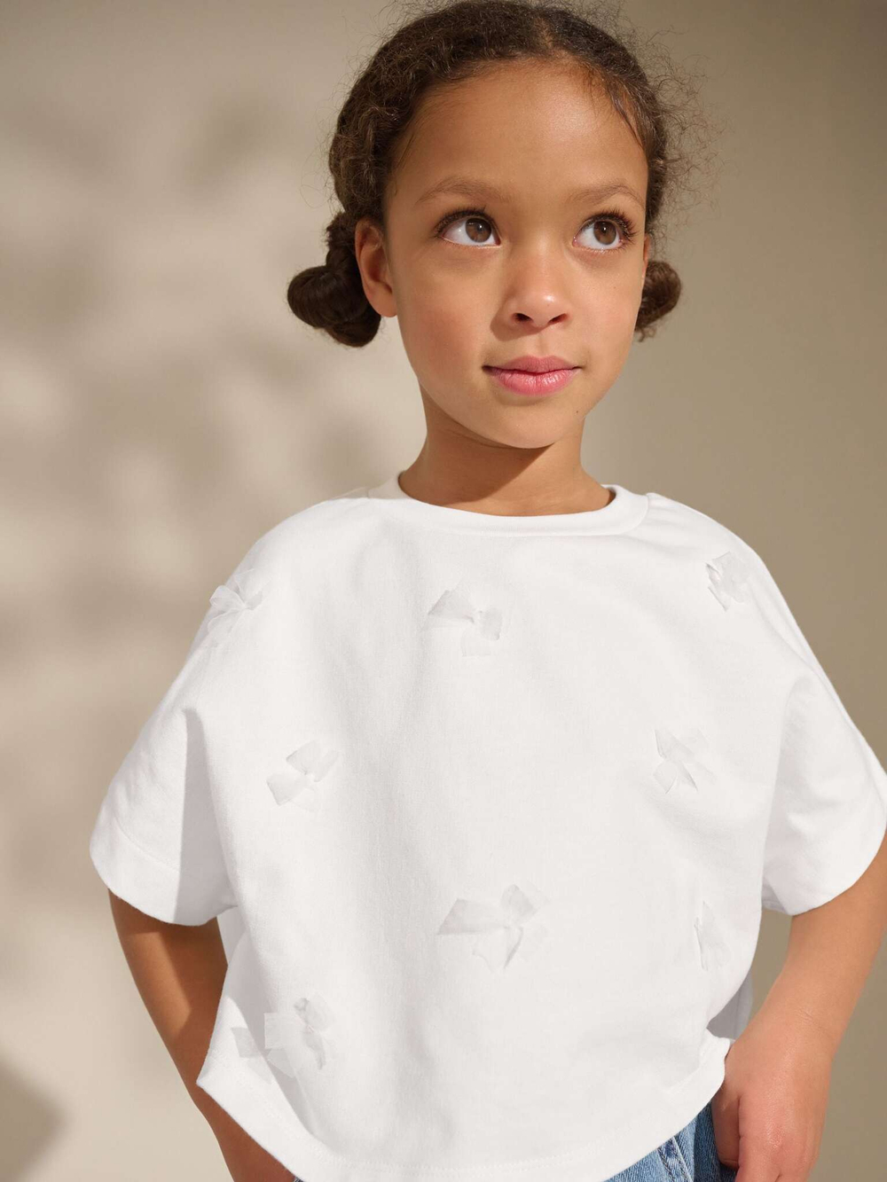 Футболка для девочки Next AG5-838, Белый