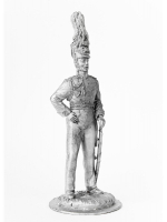 Оловянный солдатик Офицер прусской пехоты, 1812 г.