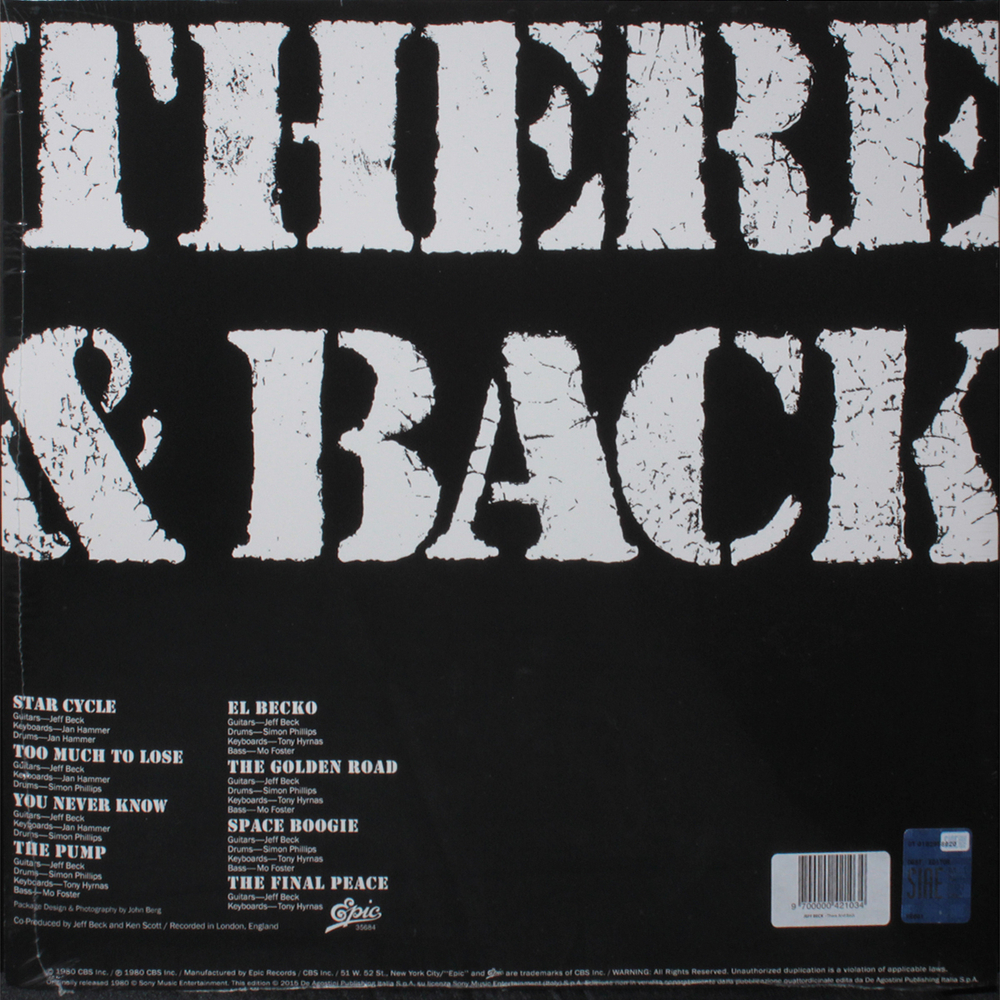 Jeff Beck / There & Back (LP)