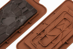 Форма силиконовая для шоколада «Плитка осколки»