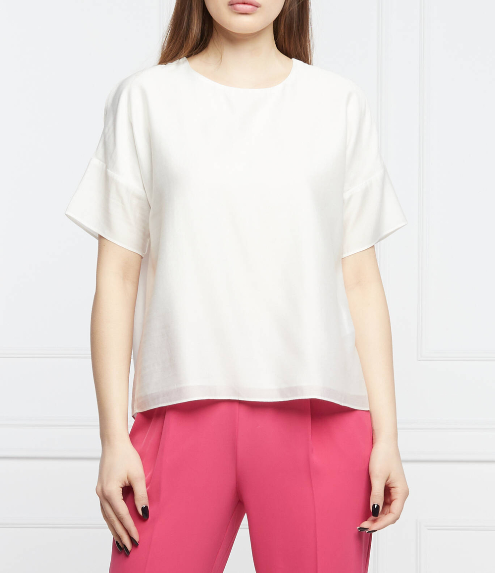 блузка komala Silvian Heach - белый(PGP22463BL)