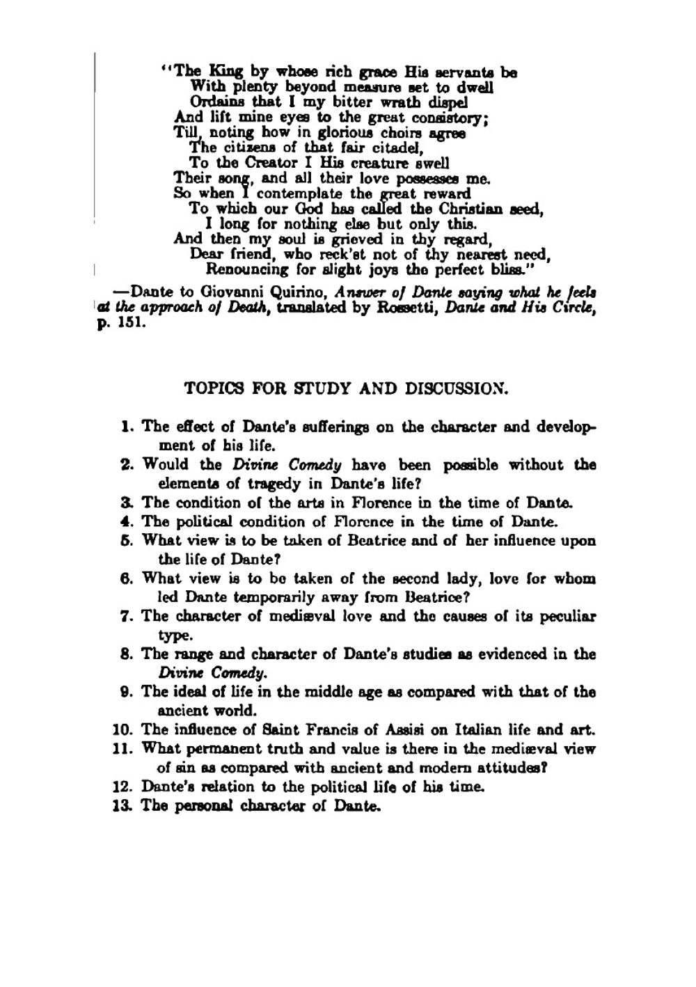 The Divine Comedy of Dante: A Handbook of Six Lectures | Griggs Edward Howard