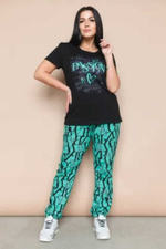 [m]Пижама х/б бриджи+футболка УБФ006