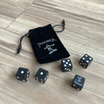 Игральные кости Thrasher Dice Set Black