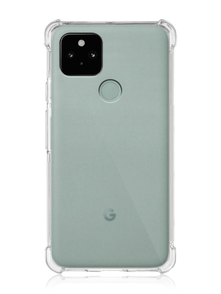 Чехол ROSCO для Google Pixel 5 оптом (арт. PIXEL-5-HARD-TPU-TRANSPARENT)