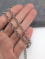 Цепь ролло нержавеющая сталь 5мм, 50см