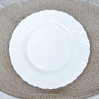 Тарелка 22,5см столовая Culinaria, стеклокерамика