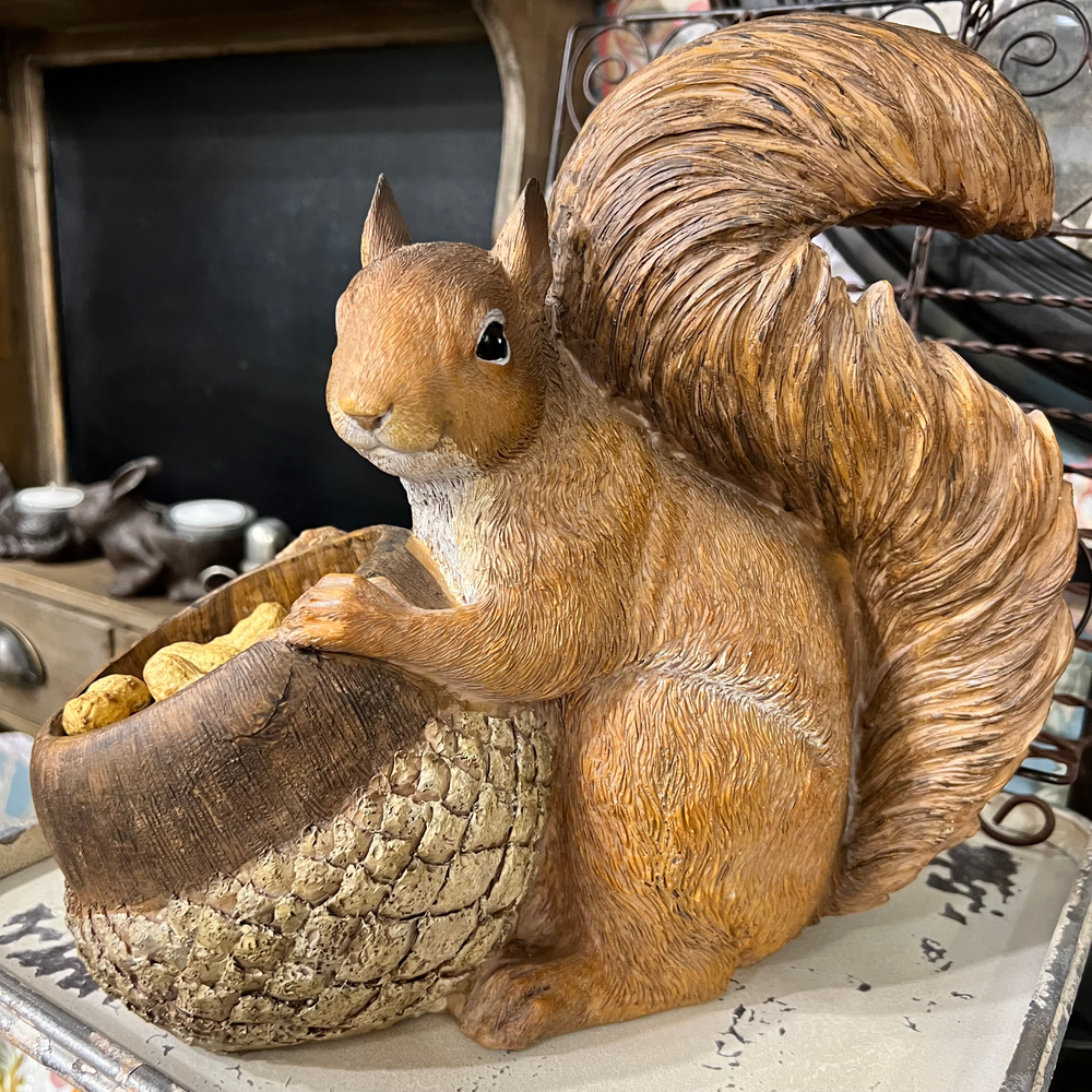 Белка с чашей 28 см [Арт.D 44021]