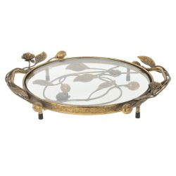 GAEM Подсвечник, L38 W31,5 H7,5 см