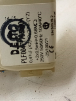 WMSG7105 кт46 Сетевой фильтр со шнуром для стиральной машины Hotpoint-Ariston б/у