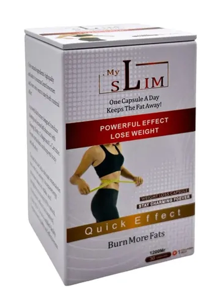 My Slim капсулы для похудения и снижения веса, жиросжигатель для женщин и мужчин