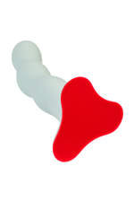 Зеленый фигурный фаллоимитатор Stubs Bouncer - 18,5 см. (Цвет: зеленый)