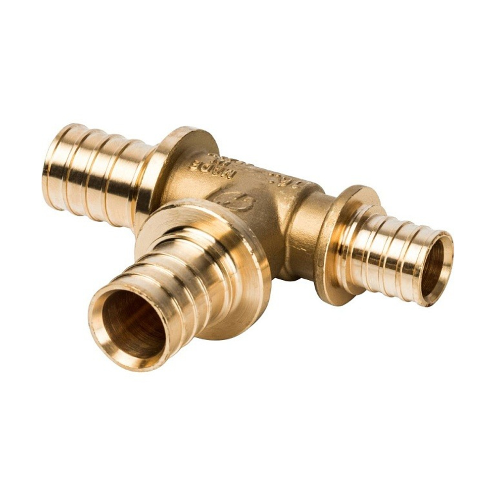 Тройник переходной STOUT - 25 x 25 x 20 (для труб из сшитого полиэтилена)