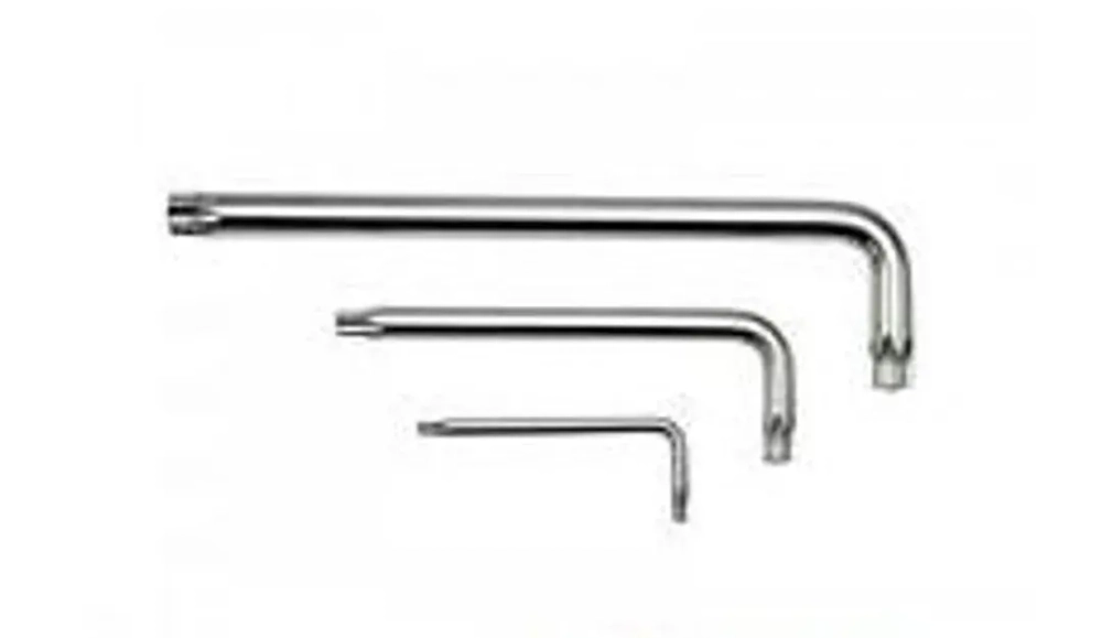 Ключ Г-образный TORX длинный T27H с отверстием RockForce##Rock FORCE RF-76727L