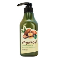 Шампунь-кондиционер с Аргановым маслом FarmStay Argan Oil Complete Volume Up Shampoo & Conditioner 530мл