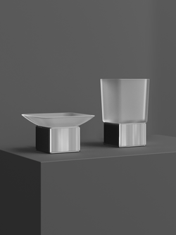 Набор Стакан STWORKI Стокгольм HASG31300 + Мыльница HASG31200