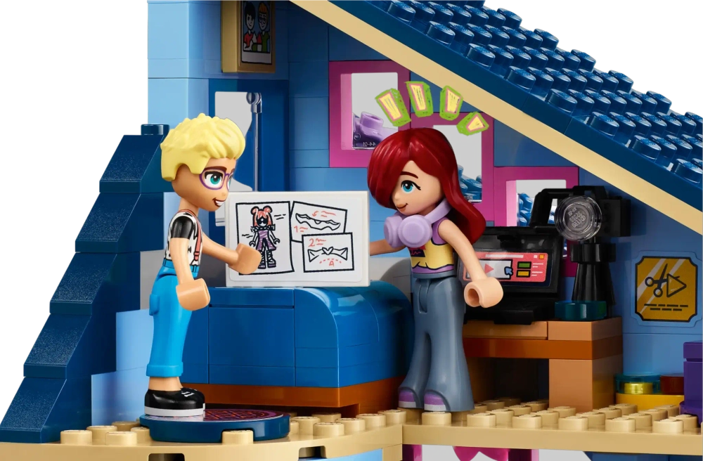 Конструктор LEGO Friends 42620 Семейные дома Олли и Пейсли