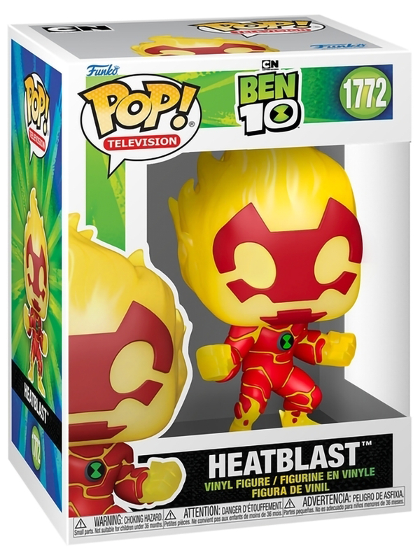 Фигурка Funko POP! TV Ben 10 Heatblast (1772) 86295