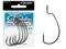 Крючки офсетные Gamakatsu WORM 323 MONSTER HOOKS BLACK разм. 5/0 4шт.