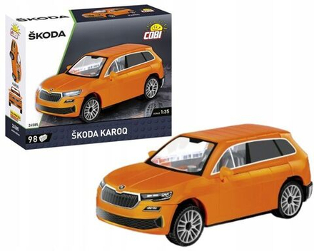 Конструктор пластиковый Cobi Skoda Karoq - Шкода Карок - 98эл. - Коби 24585