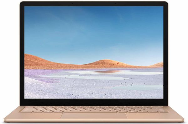 Ноутбук Microsoft Surface Laptop 3 13.5 (Intel Core i7 1065G7 1300 MHz/13.5"/2256x1504/16GB/256GB SSD/DVD нет/Intel Iris Plus Graphics/Wi-Fi/Bluetooth/Windows 10 Home) Sandstone, Золотой