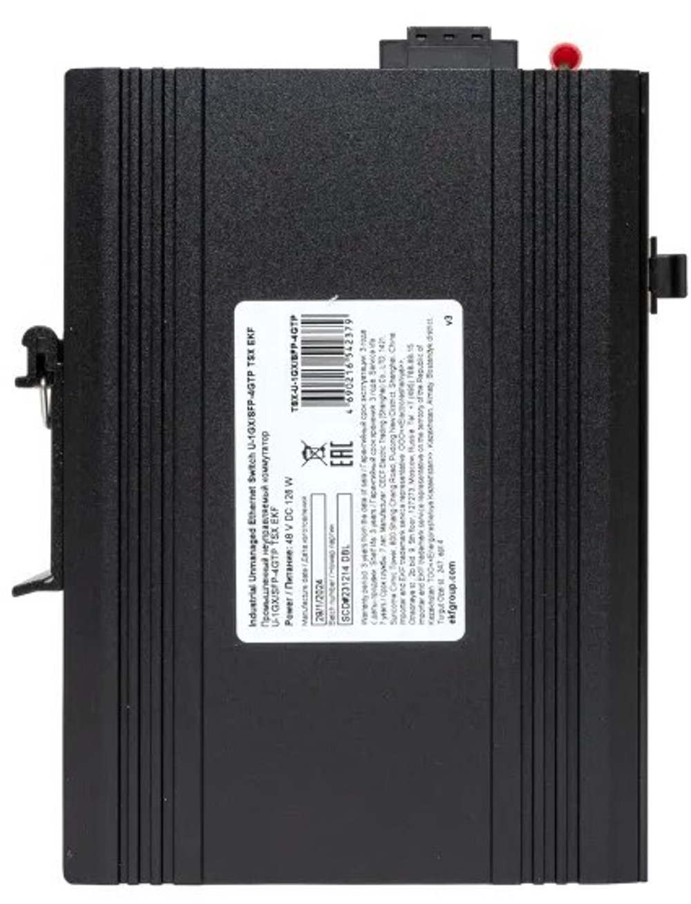 Коммутатор промышленный неуправляемый EKF TSX-U-1GX/SFP-4GTP