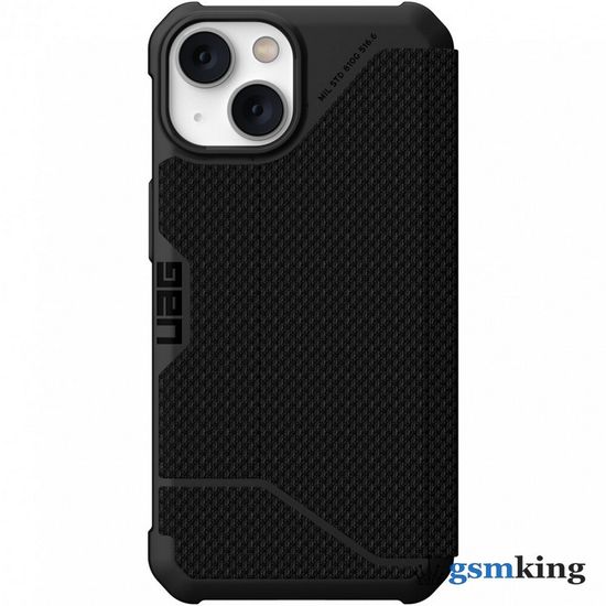UAG Metropolis Folio Kevlar® Series Case for Apple iPhone 13 | 14 Kevlar Black (Чёрный) 114044113940