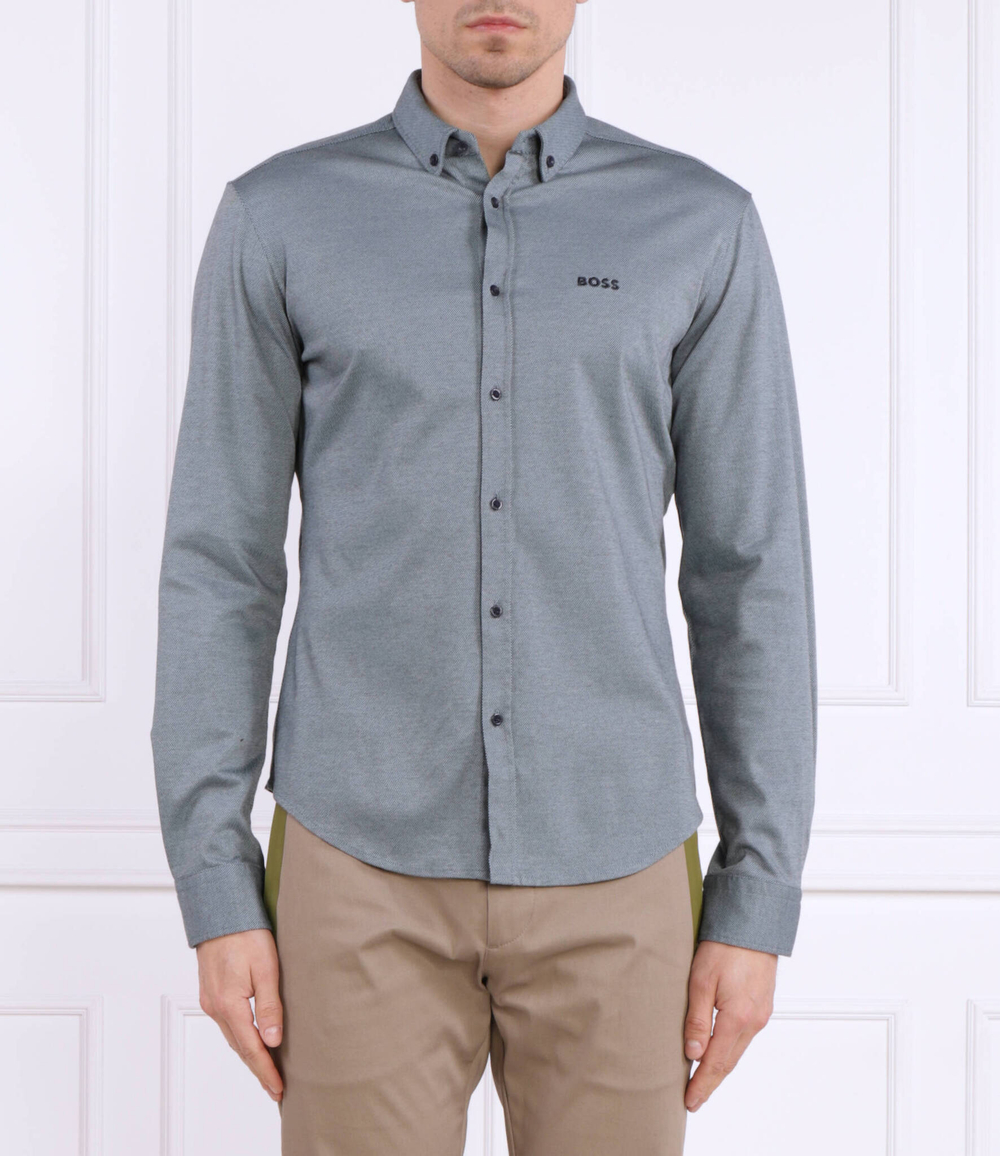 Рубашка BIADO_R BOSS GREEN - голубой(50487520)