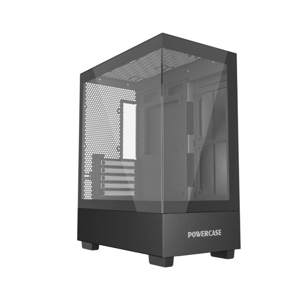 Компьютерный корпус Powercase Vision Micro M TG Black
