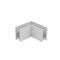 Коннектор для магнитных треков угловой Nowodvorski Lvm Horizontal White 11618