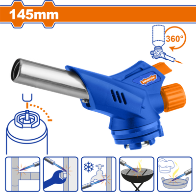 Горелка-насадка газовая 145 мм (10/60) WADFOW WFG1604