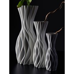 Ваза для сухоцветов Printed Art, Narrow, 25 см